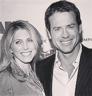 Helen Labdon with her husband